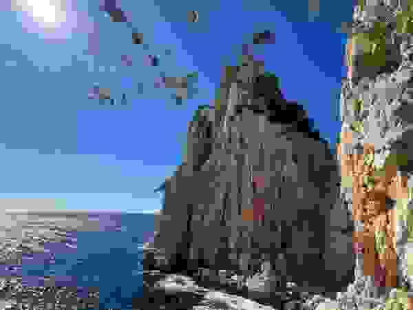 Cape Canaille, Les Calanques Mehrseillängenrouten – Kletterschule YOYO