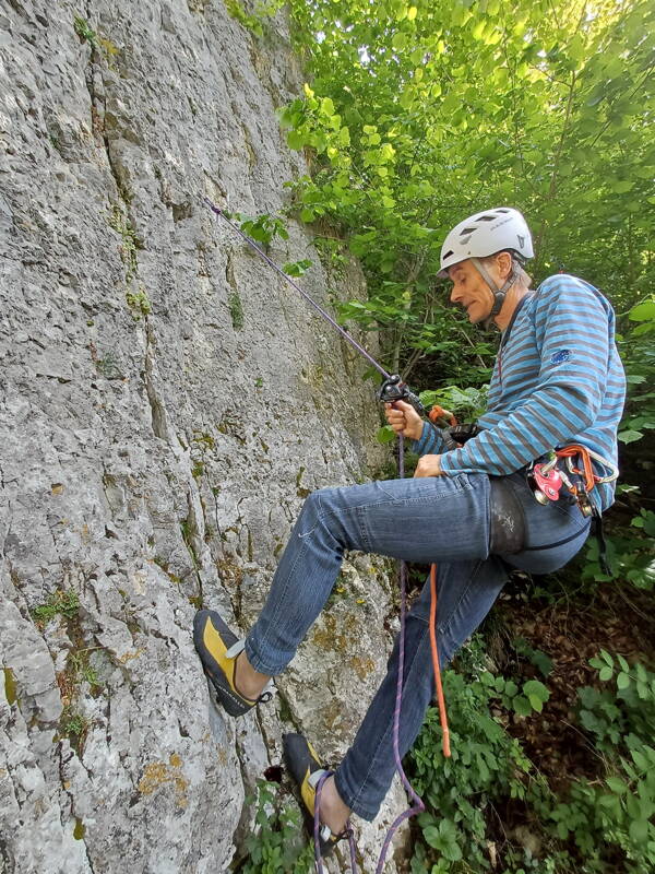 Top-Rope Solo-Klettern Top-Rope Solo-Klettern
