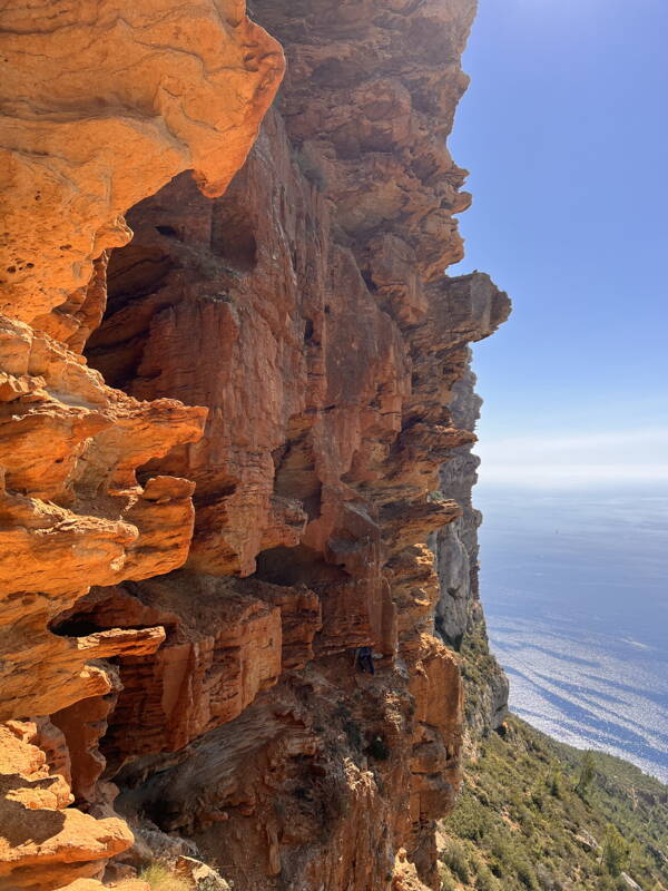 Cape Canaille, Les Calanques Mehrseillängenrouten – Kletterschule YOYO