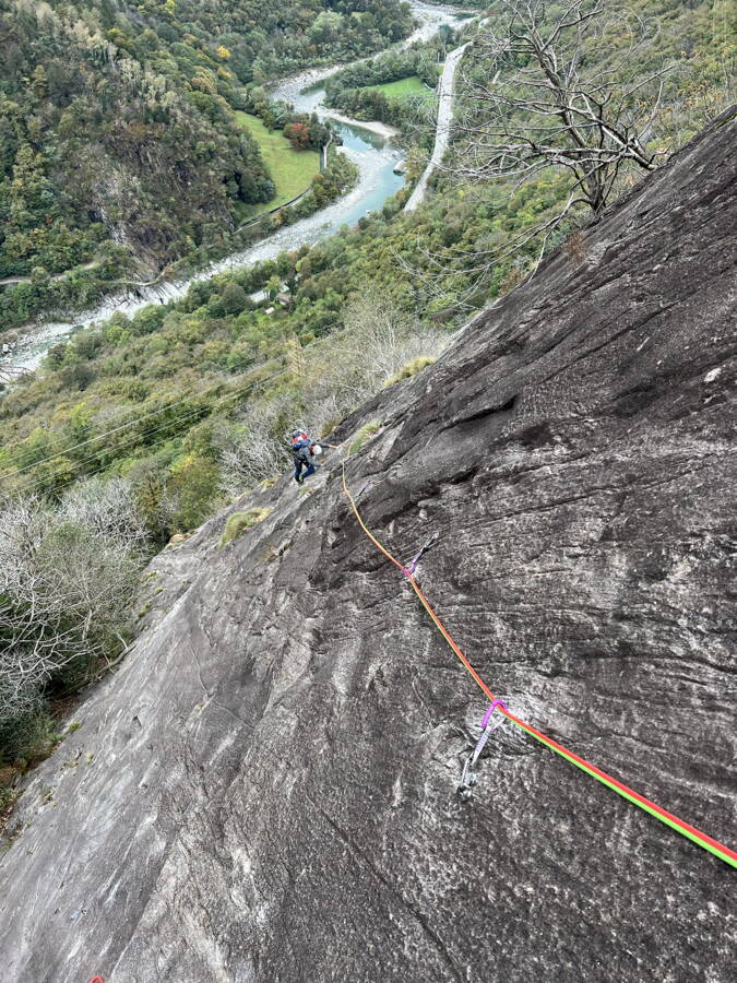 Ponte Brolla Mehrseillängenrouten – Kletterschule YOYO