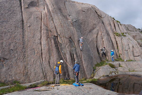 Geführte Klettertouren – Kletterschule YOYO