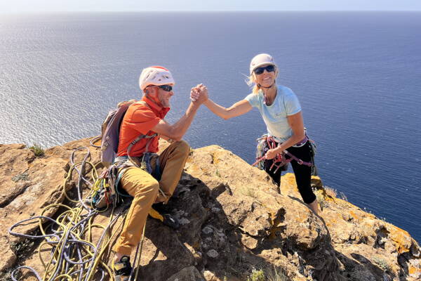 Cape Canaille, Les Calanques Mehrseillängenrouten – Kletterschule YOYO