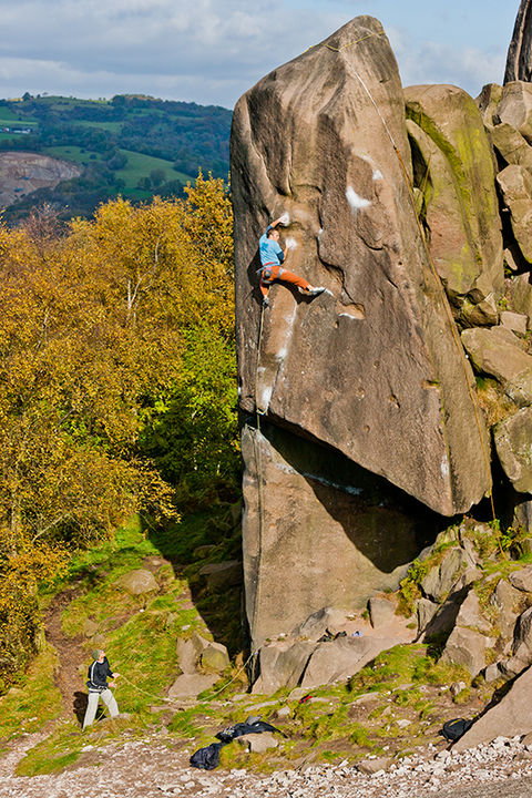 Route «Gaia», E8 6c