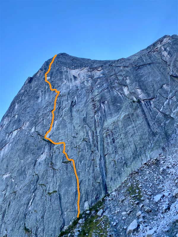 Routenverlauf von «Tierra del Fuego»