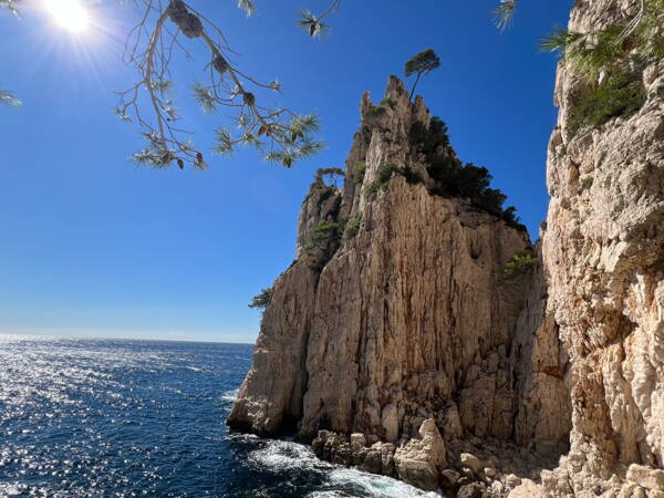 Cape Canaille, Les Calanques Mehrseillängenrouten – Kletterschule YOYO