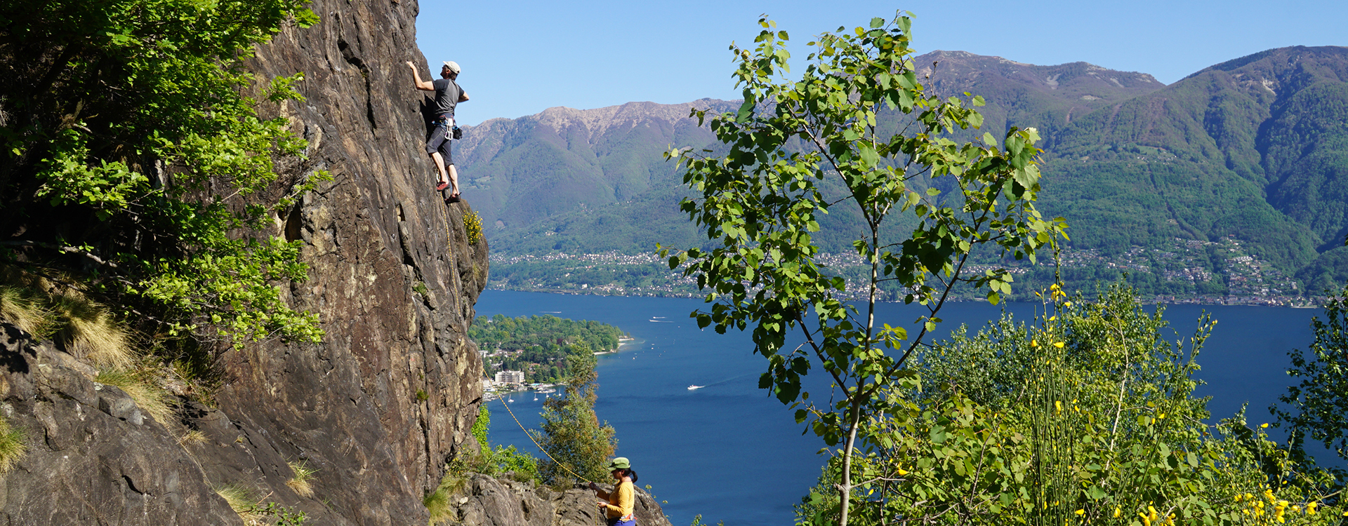 Ponte Brolla, Maggiatal Outdoor-Kletterkurse – Kletterschule YOYO
