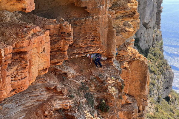Cape Canaille, Les Calanques Mehrseillängenrouten – Kletterschule YOYO