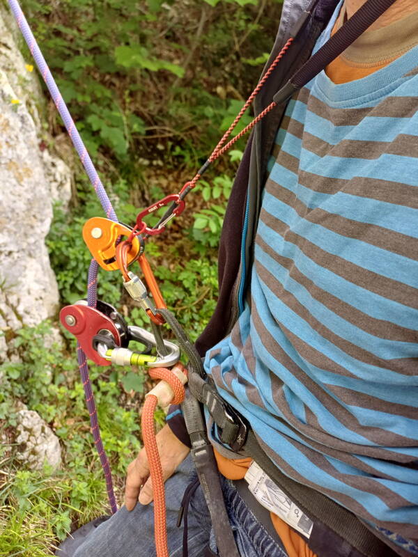 Top-Rope Solo-Klettern Top-Rope Solo-Klettern