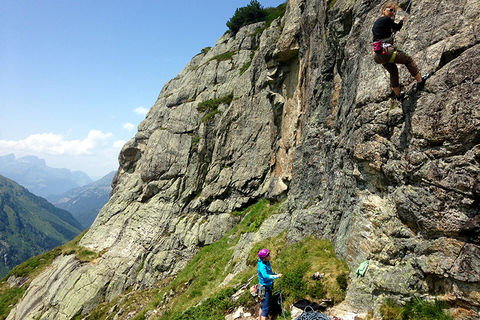 Klettern am Sustenpass